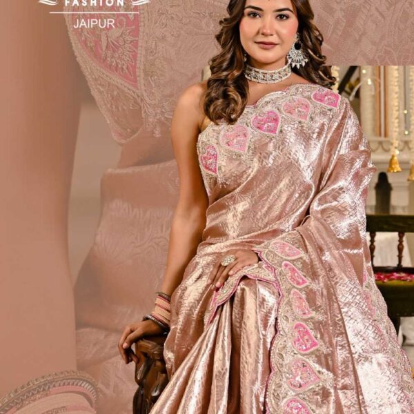 Shimmers Elegance Slik Saree