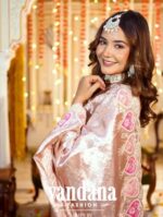 Shimmers Elegance Slik Saree - Image 2