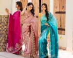 Red Gota Patti Handwork Suit - Image 2